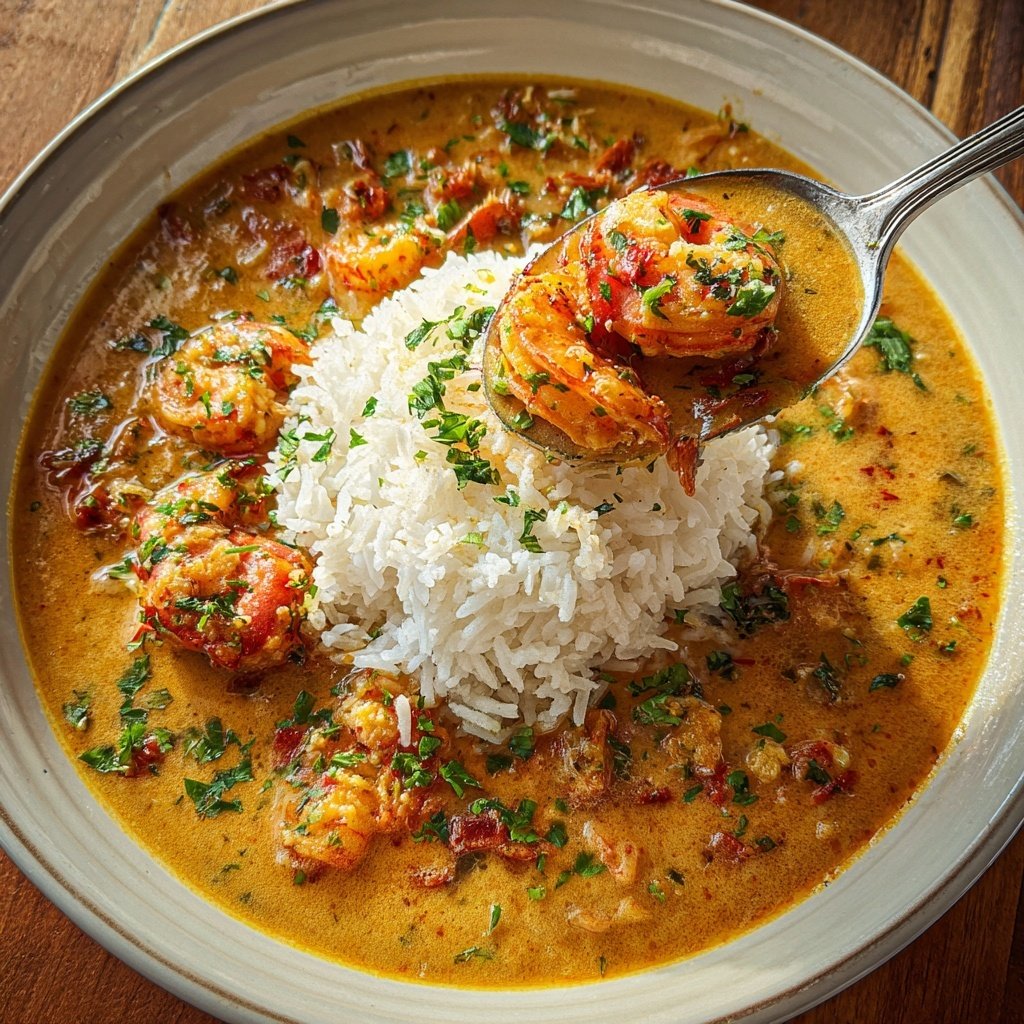 Crawfish Étouffée with Rice