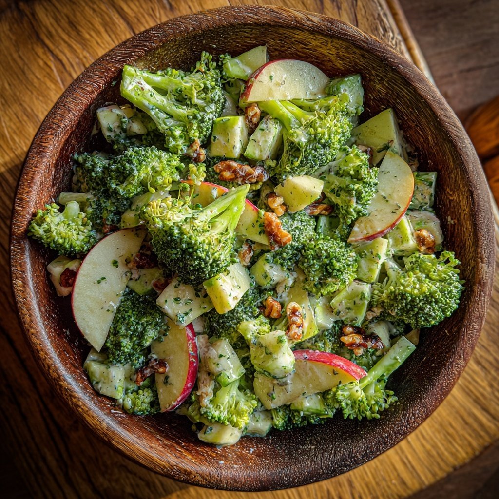 Zesty Broccoli Apple Salad