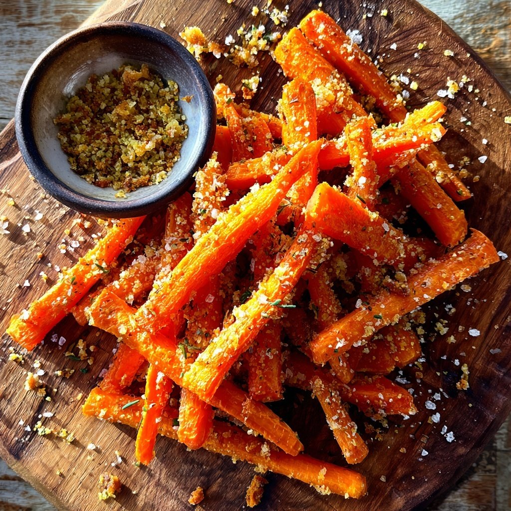 Ginger Garlic Carrot Sticks