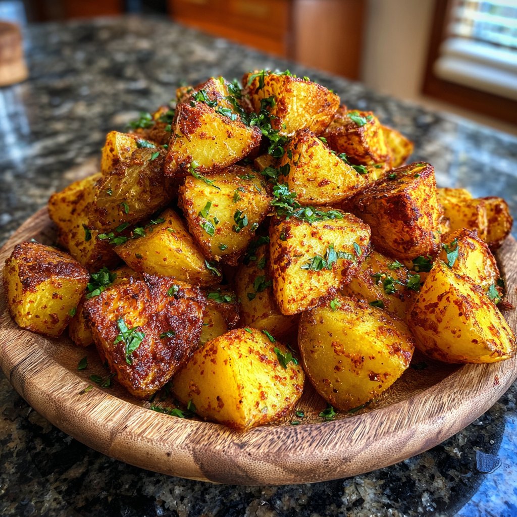 Smoky Chipotle Airfryer Potatoes
