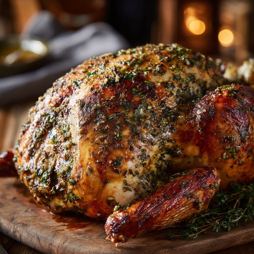 Festive Herb Roast Turkey